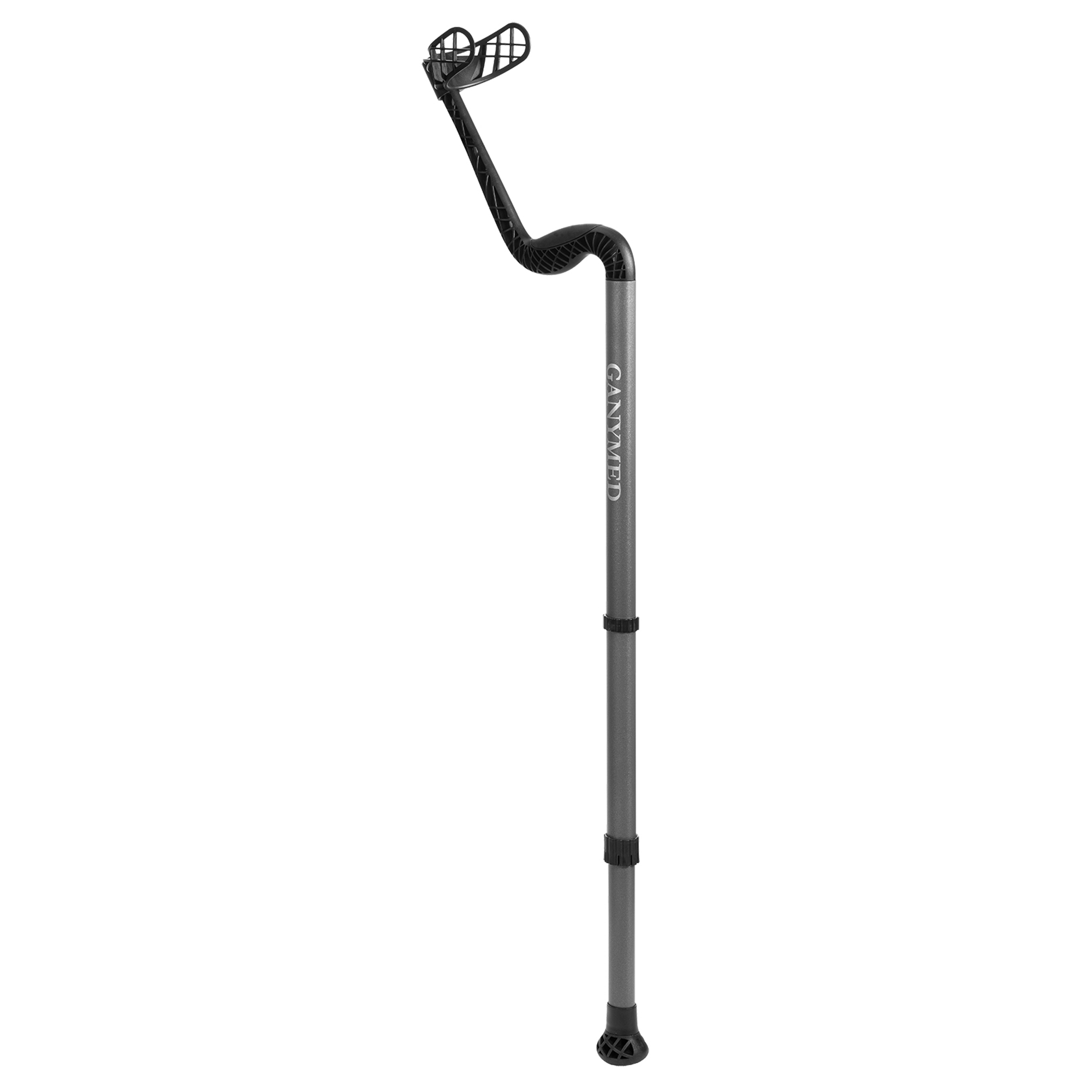 GANYMED® Independent 120 kg, Clip, Ergo-Softgriff, struktur grau von Ossenberg