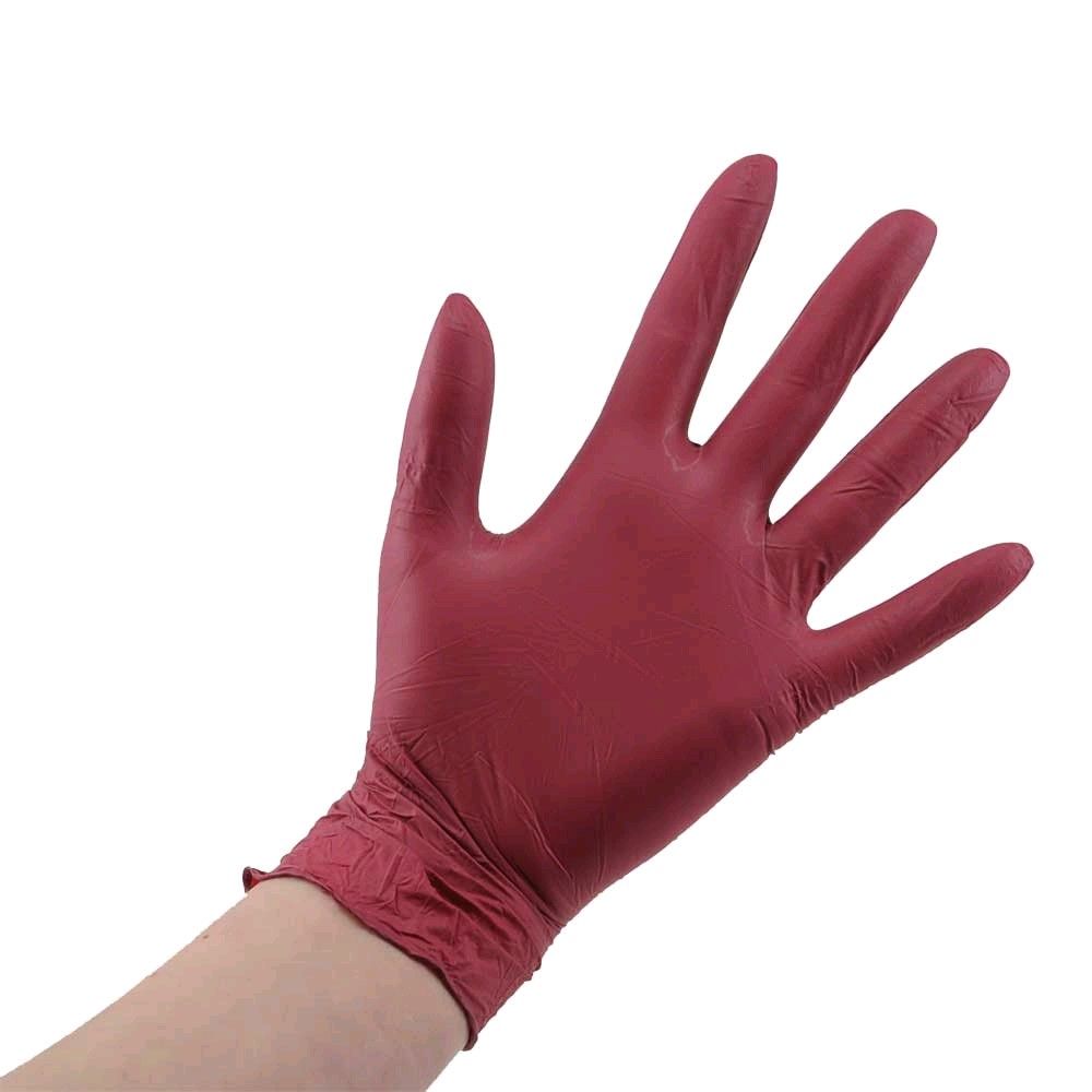 Nitril Einmal-Handschuhe Style Grape von Ampri, puderfrei, L