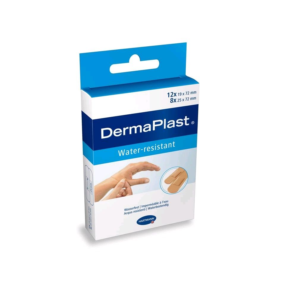 DermaPlast® water resistent Pflasterstrips von Hartmann, wasserfest