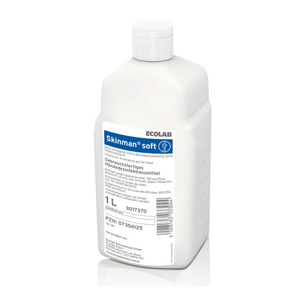 Ecolab Händedesinfektion Skinman Soft, versch. Größen