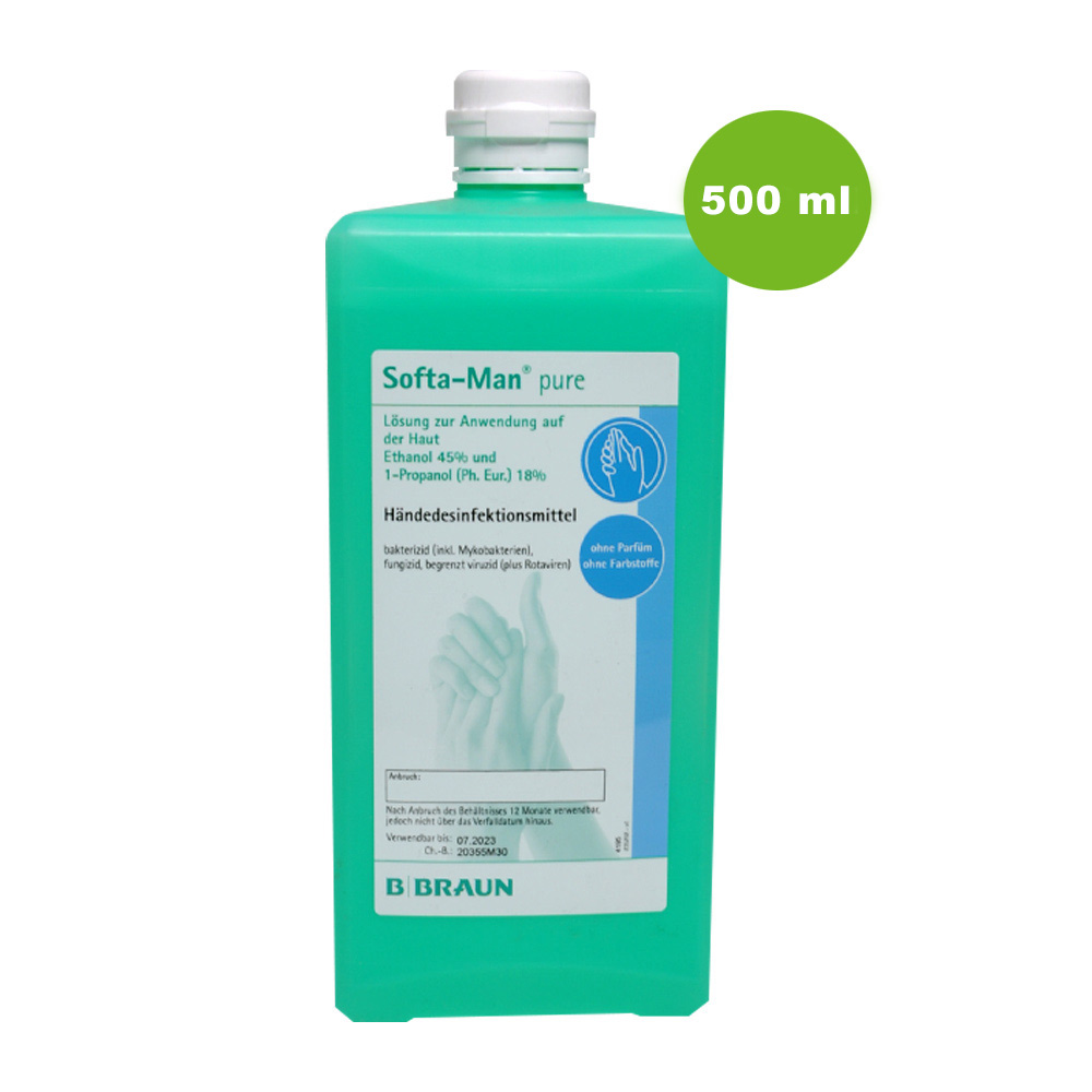 B.Braun Händesinfektion Softa-Man® pure, 500ml