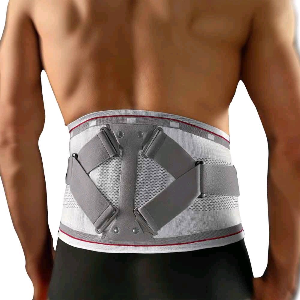 BORT select Stabilo® Rückenbandage mit Pelotte, Gr. 6, silber