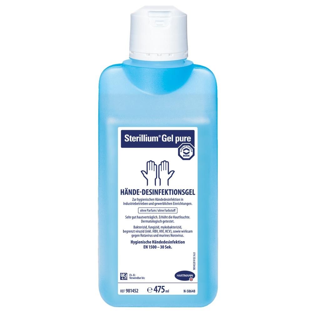 Sterillium® Gel pure Hände-Desinfektionsgel, 85% Ethanol, 475 ml