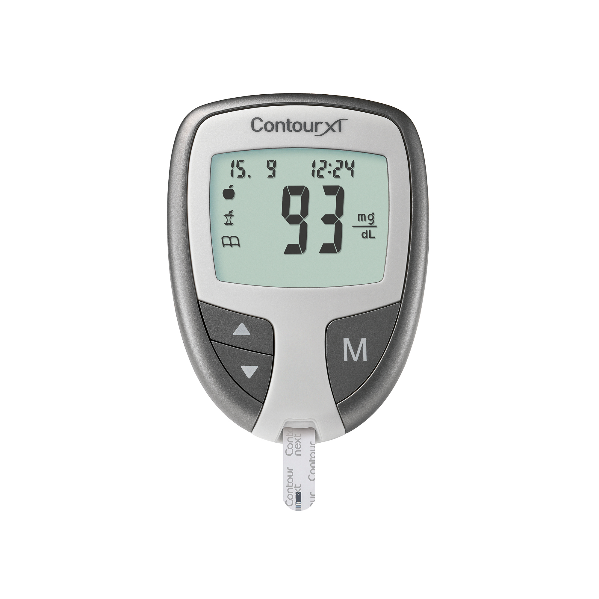 Ascensia Blutzuckermessgerät CONTOUR® XT, großes Display, mmol/l, 1 Set