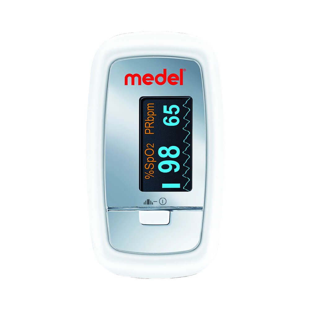 Pulsoximeter OXYGEN PO01, Sauerstoffsättigung, Puls, von Medel