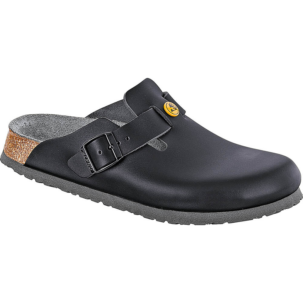 Boston ESD, Naturleder, von Birkenstock, Schmal, schwarz, Gr. 40