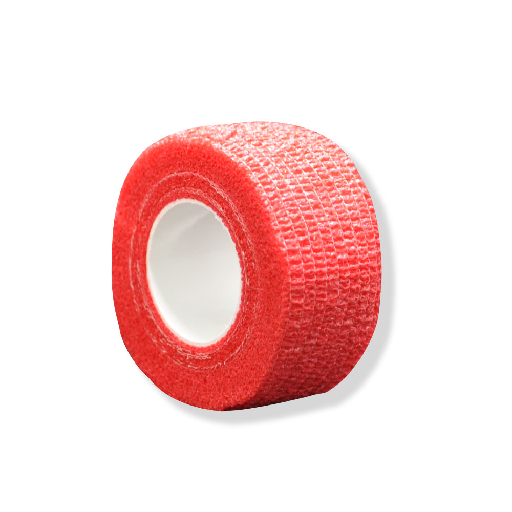 MC24® Fingertape color, kohäsiv, 2,5cmx4,5m, rot, 1St