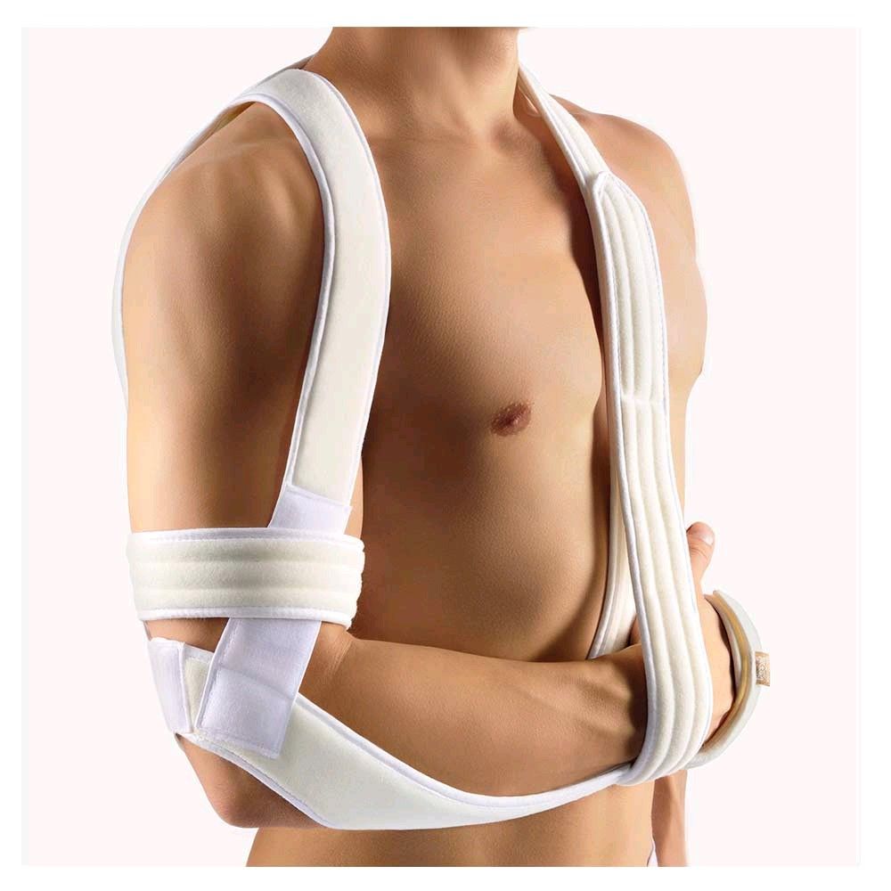 BORT Schulter-Arm-Bandage OmoBasic® nach Gilchrist, Gr. 1-medium, weiß