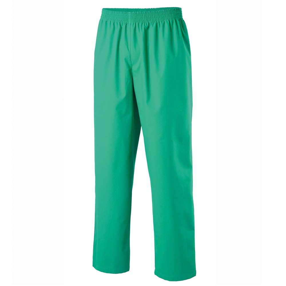 Exner Unisex OP-Hose, Gesäßtasche, Gummizug, light green, L