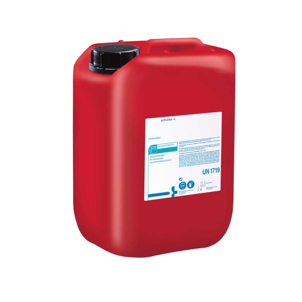 Schülke Entkalker für Geschirrspüler, sauer, Flüssigkonzentart, 10 L