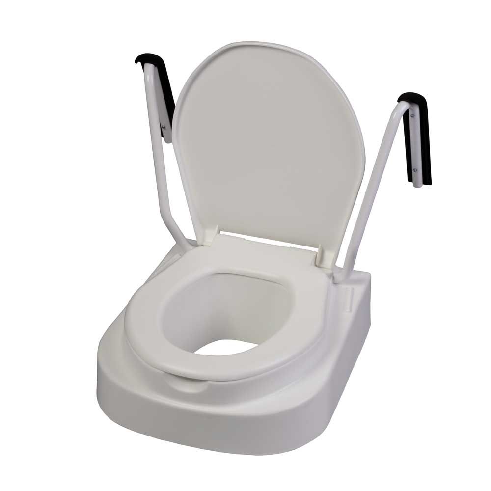 Behrend Toilettensitzerhöher Relaxon Star, Armlehnen, höhenverstellbar