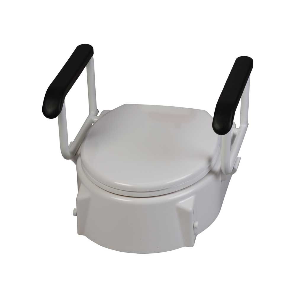 Behrend Toilettensitzerhöher Relaxon Star, Armlehnen, höhenverstellbar