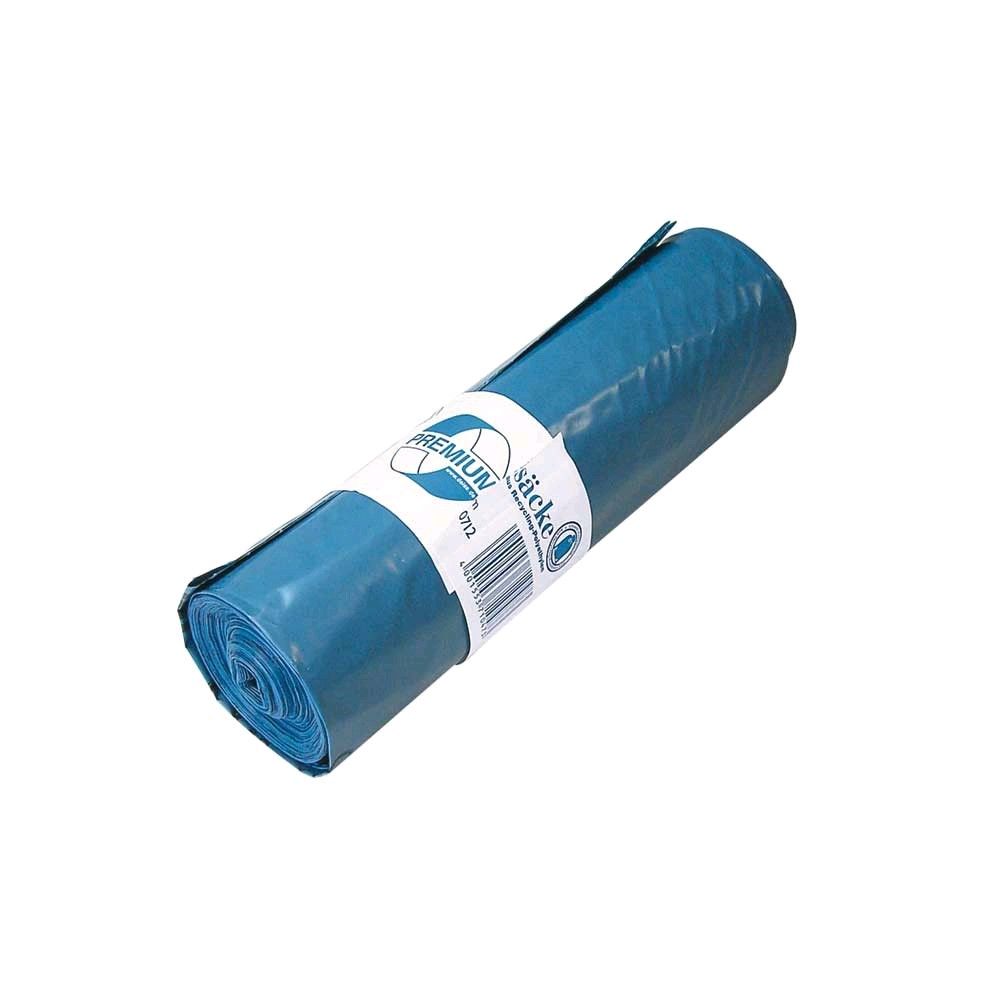 Ratiomed Abfallbeutel, Hochdruck-PE, blau, 120 Liter 0.10mm, 10x 20 St