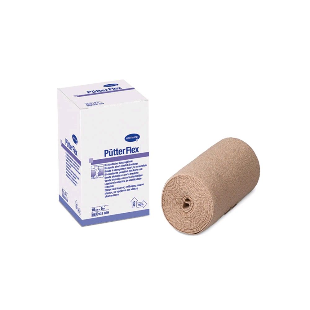 Hartmann Pütter Flex, bi-elastische Kurzzugbinde 10 cm x 5 m, 1 Binde