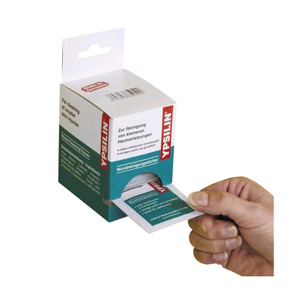 Holthaus Medical YPSILIN® Wundreinigungstücher, in Spender, 40 Stück