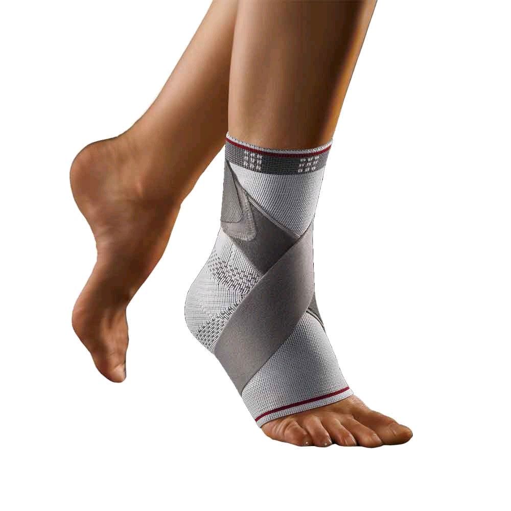 BORT select TaloStabil® Plus Fußbandage, large, silber, links
