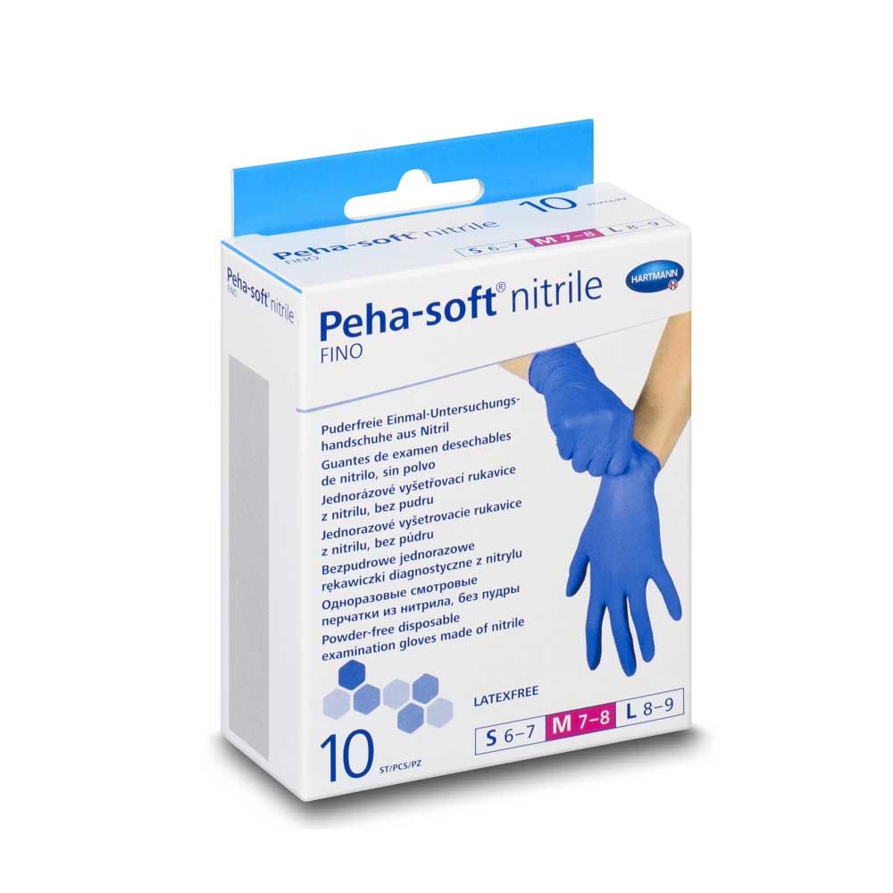 Hartmann Peha-Soft Nitrile Fino Einmal-Handschuhe, M, 10St