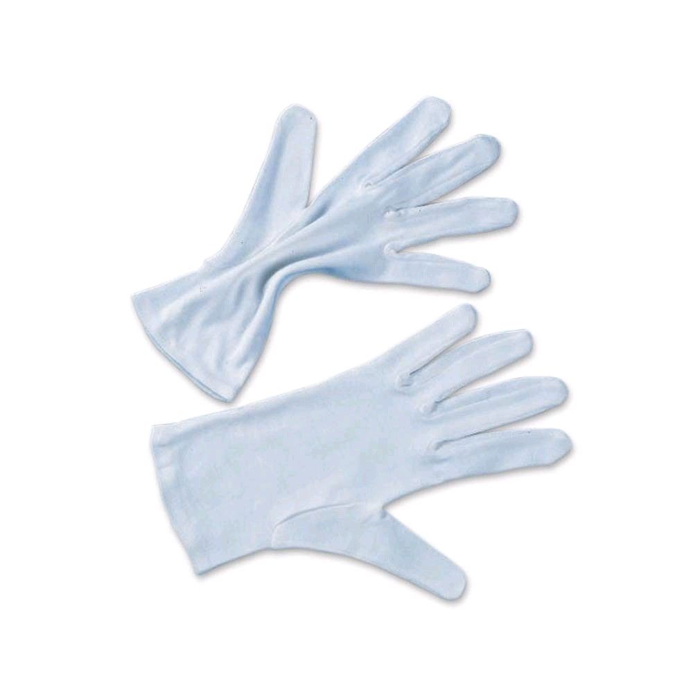Megro SOFTline Handschuhe, Baumwolle, awaschbar, weiß, 5 Paar, Gr.XS