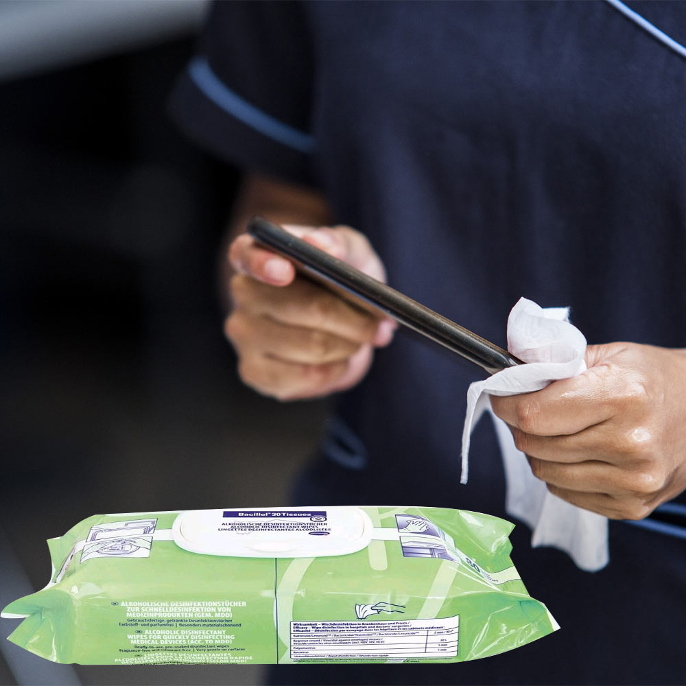 Schnell-Desinfektionstücher Bacillol® 30 Tissues von BODE, 80 Stück