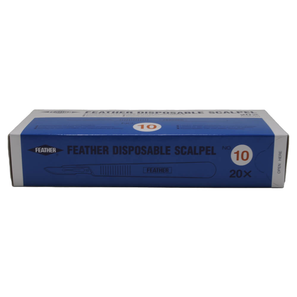 Feather Einmal-Skalpelle, steril, 20 Stück, Figur 22