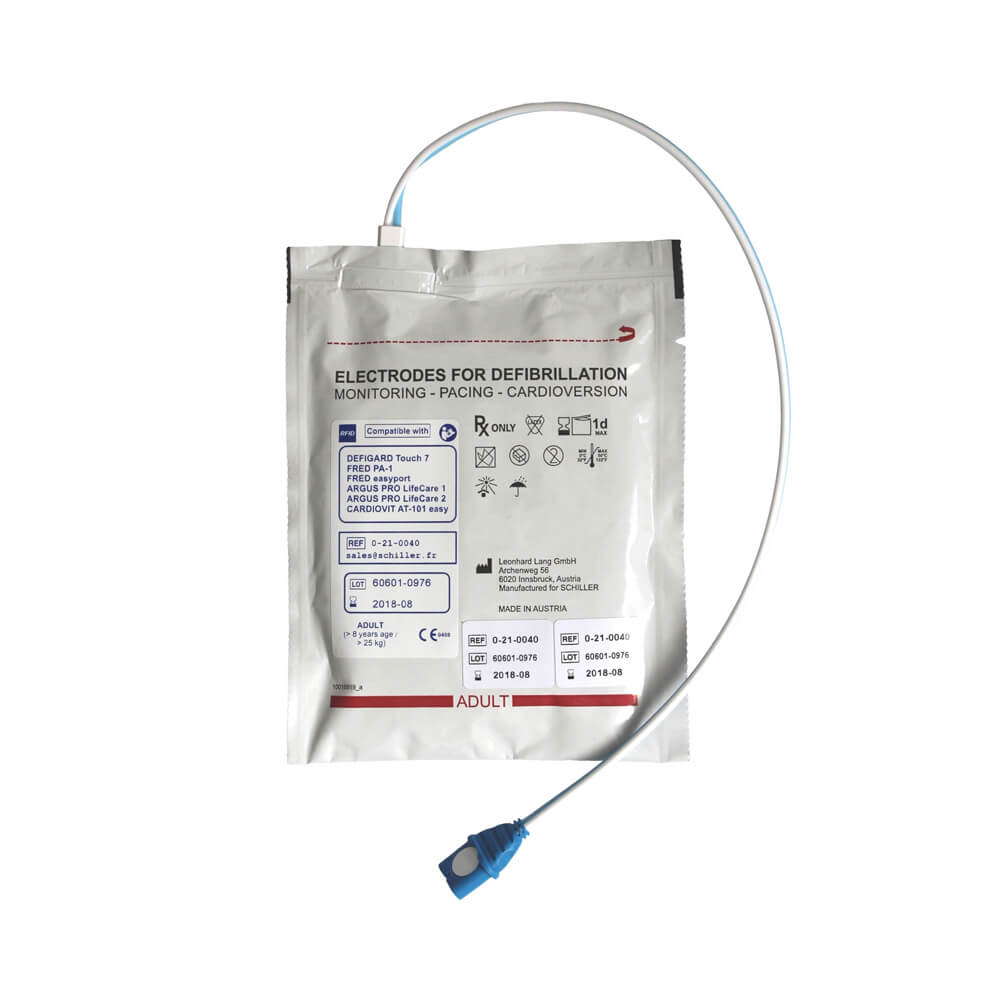 Defibrillator FRED-PA-1, AED, halbautomatisch, mit Sprachanweisungen