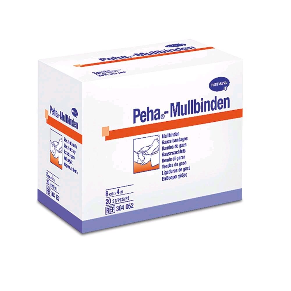 Hartmann Peha-Mullbinde, Fixierbinde, 10cmx4m, 1 Binde