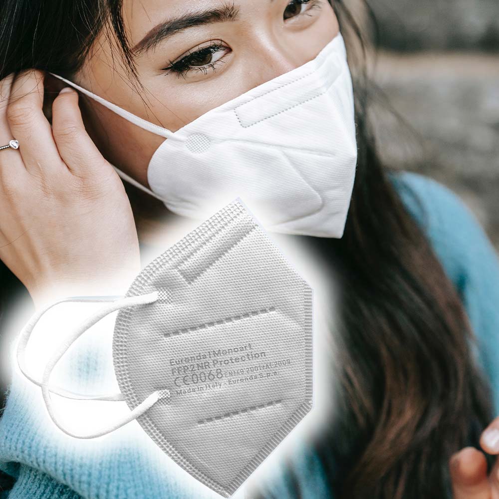 Monoart FFP2 Atemschutzmasken von Euronda, 10 St., weiß