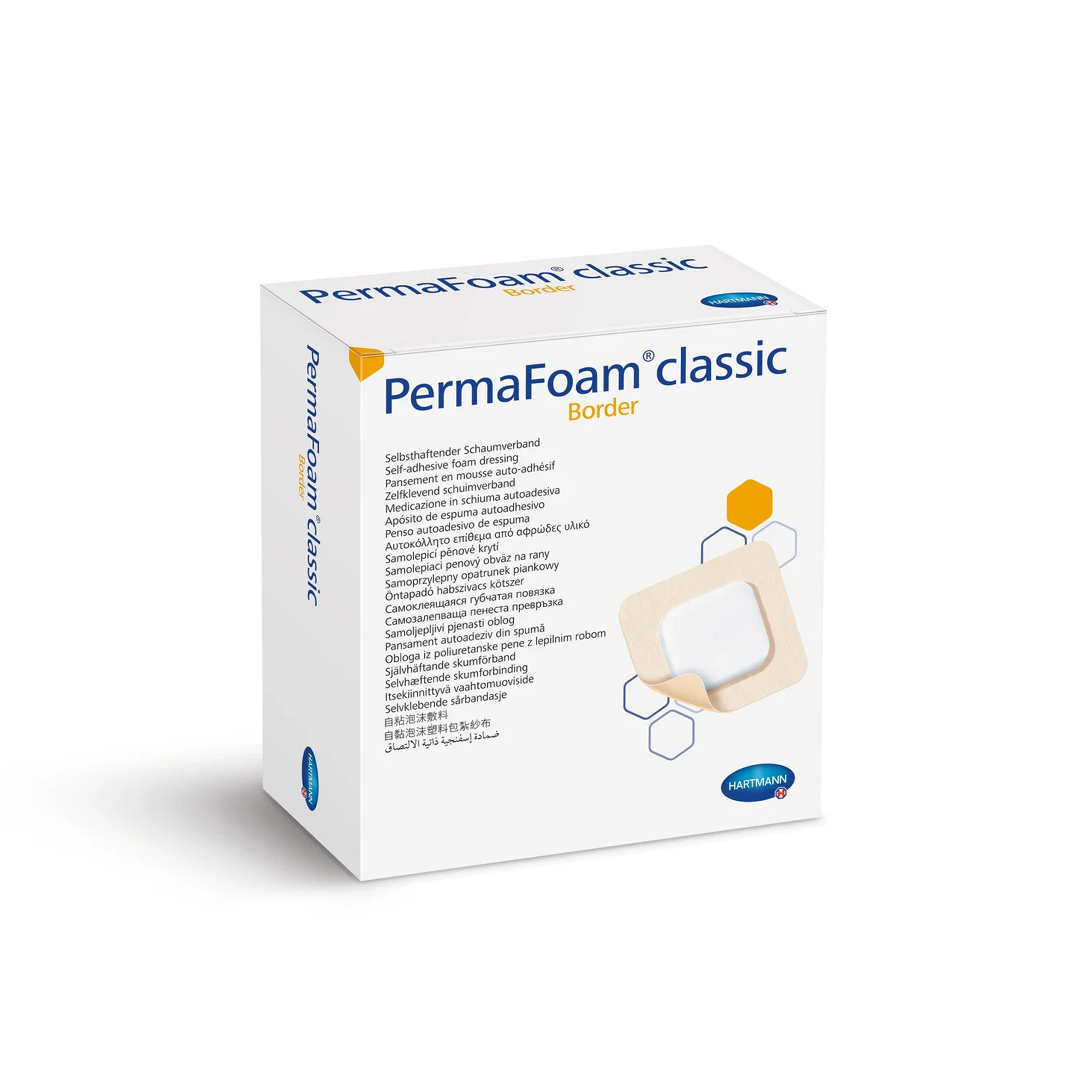 Hartmann PermaFoam® Classic Border 10 x 10 cm, 10 Stück
