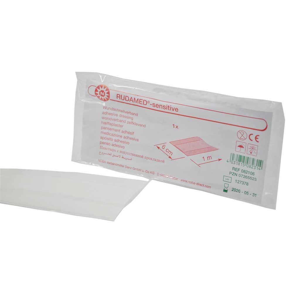 Noba RUDAMED®-sensitive, Wundschnellverband, weiß, 8cmx5m
