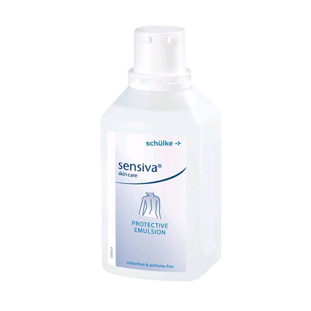 Schülke sensiva® protective emulsion, farbstoff-/parfümfrei, 500ml