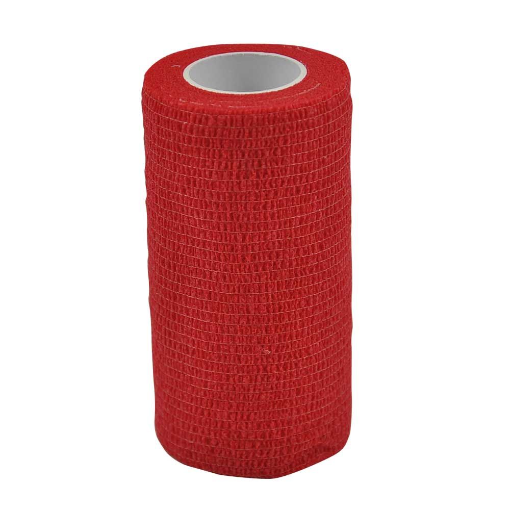 Holthaus Bandage Vlivet, selbsthaftend, 7,5cm rot, 24St