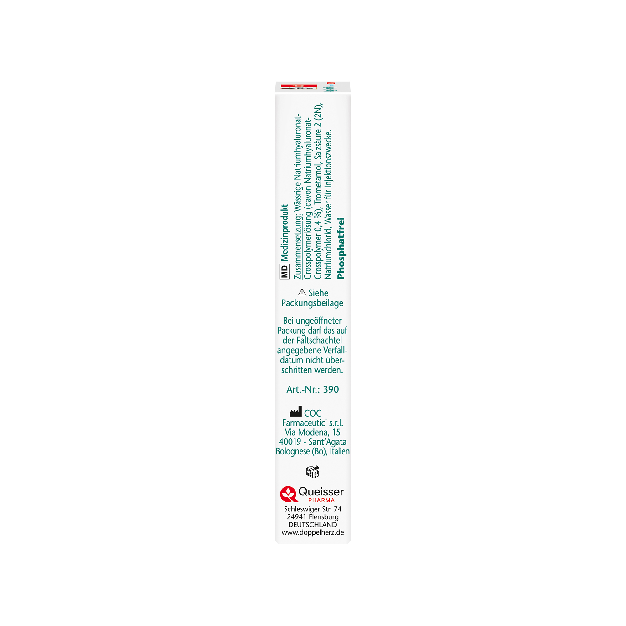 Doppelherz aktiv Augen-Tropfen, Hyaluron 0,4% 10 x 0,5ml