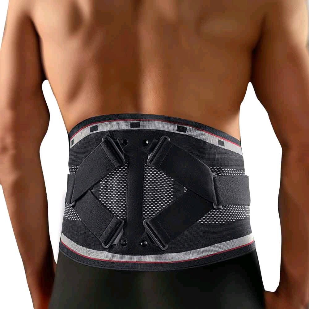 BORT select Stabilo® Rückenbandage mit Pelotte, Gr. 4, schwarz