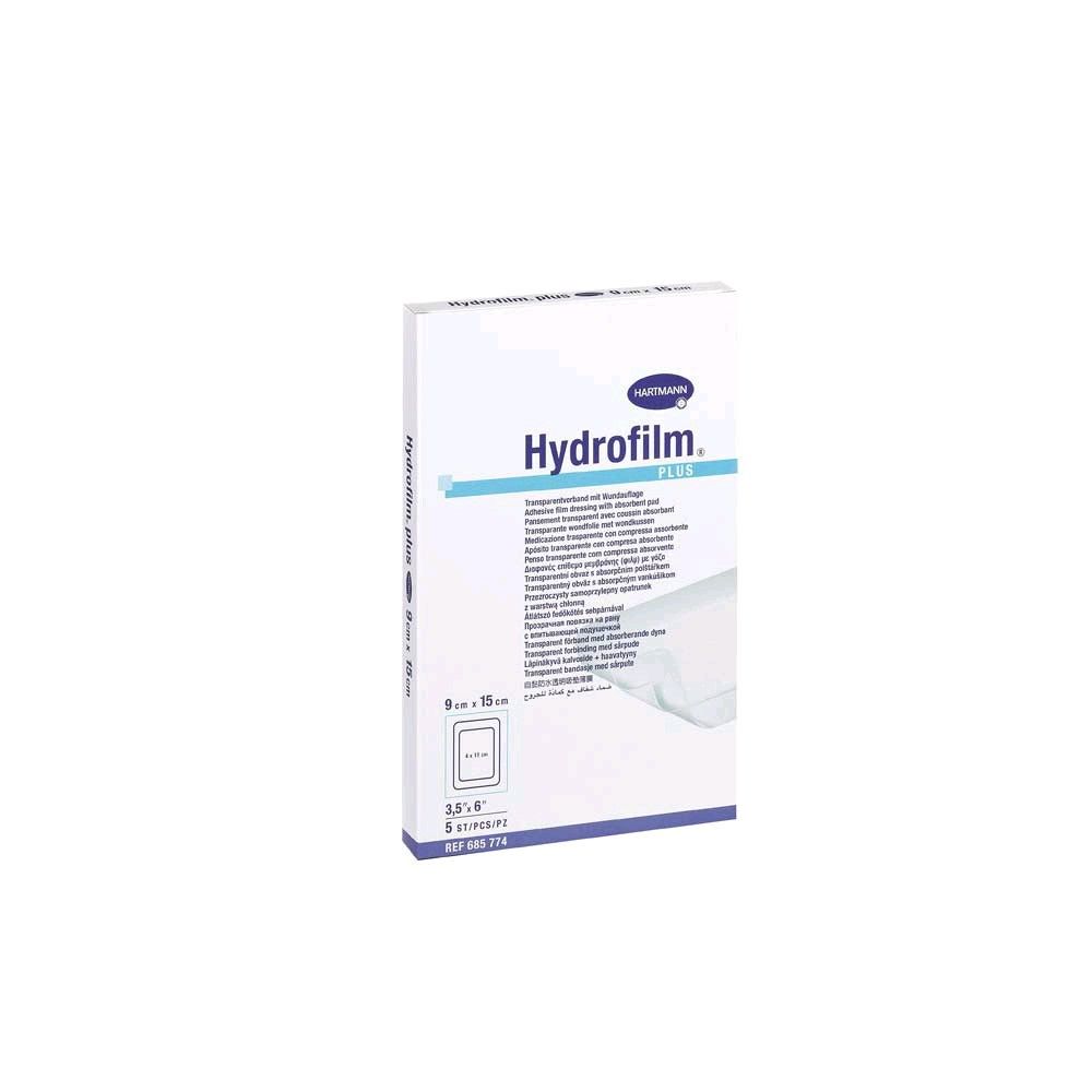 Hartmann Hydrofilm Transparentverband, Wundauflage, 5 x 7,2 cm, 50 St.