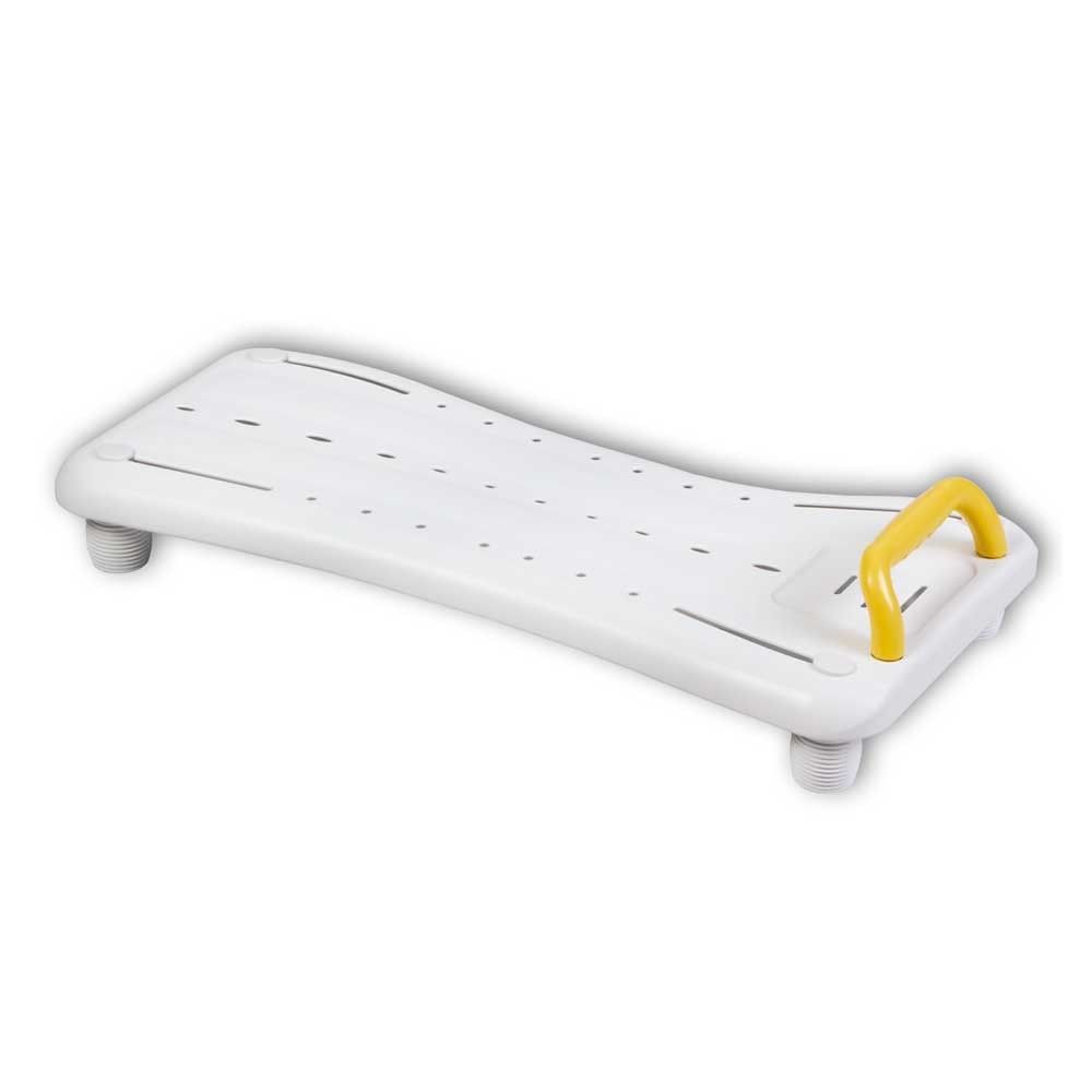 Behrend Badewannenbrett Basic, Griff, Seitenablage, 150 kg, 75 x 35 cm