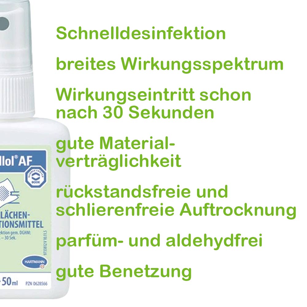 Bode Bacillol AF, Flächendesinfektionsmittel, aldehydfrei, 50 ml