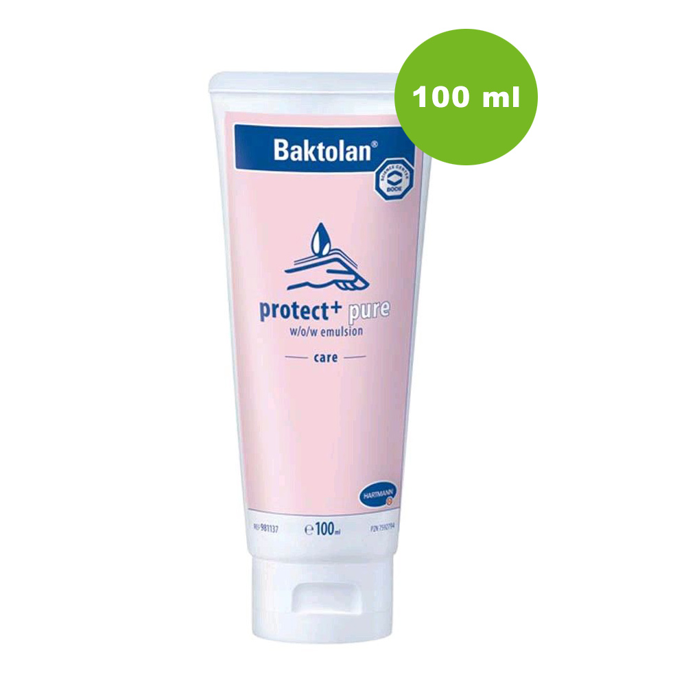 BODE Baktolan protect+ pure, Wasser in Öl Emulsion, Hautpflege, 100ml