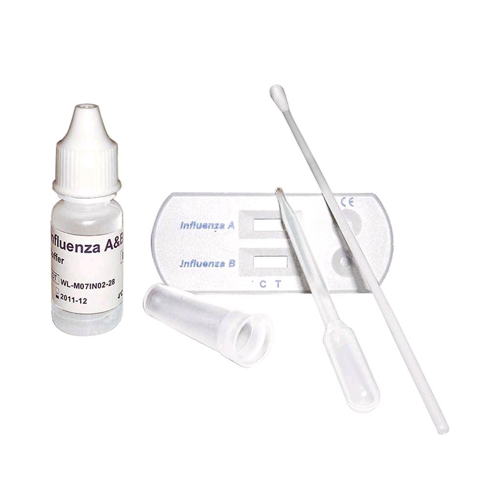 Ratiomed Influenza A/B Schnelltest, Nasenabstrich, Test/Zubehör, 1 Set