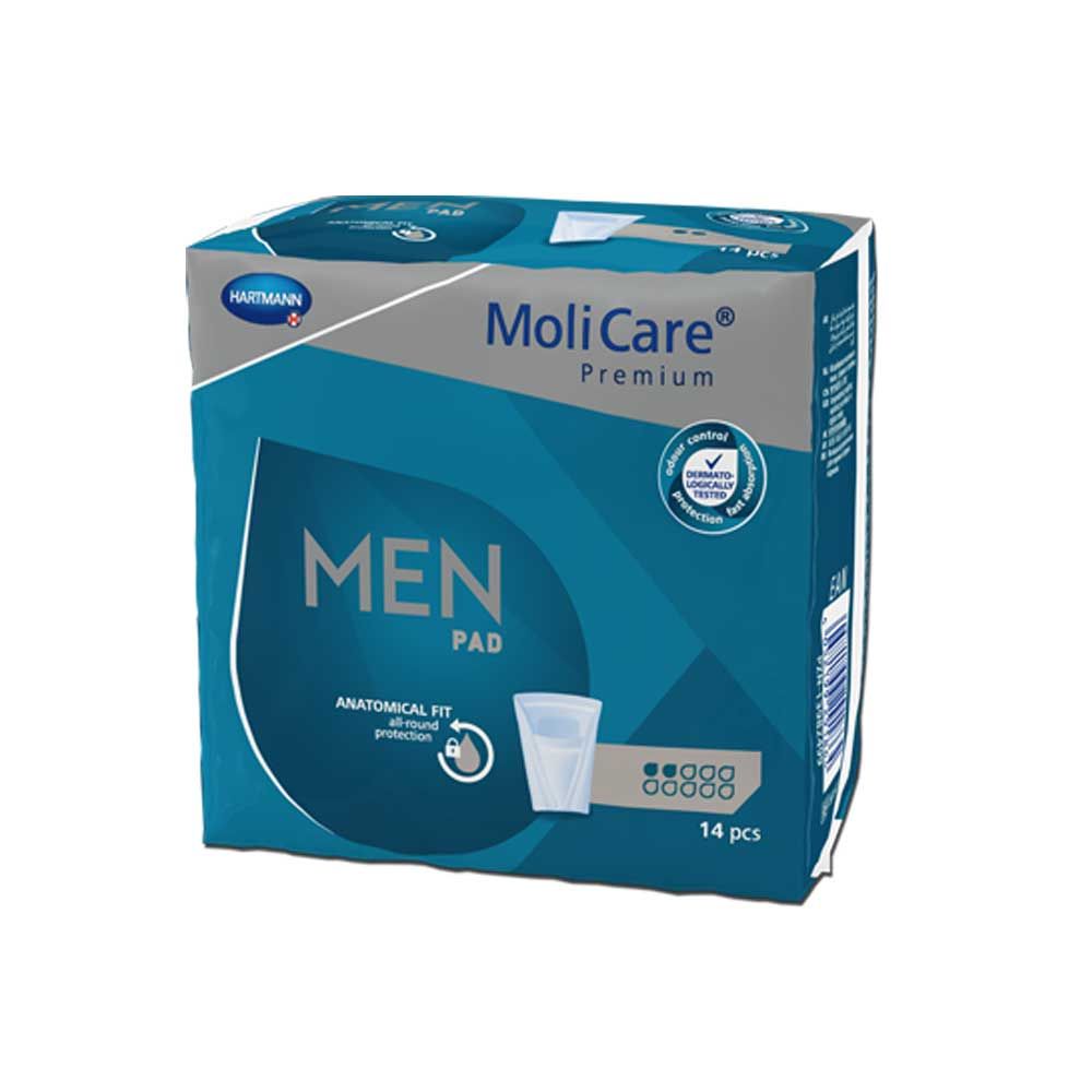 Hartmann Inkontinenzeinlagen MoliCare® Premium Men Pad, 2 Tropfen 14St