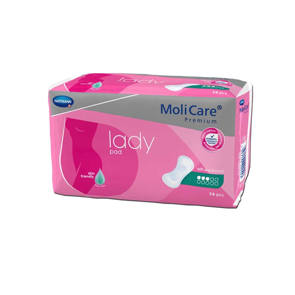 Hartmann Slipeinlagen MoliCare® Premium Lady Pad, 3 Tropfen, 14St