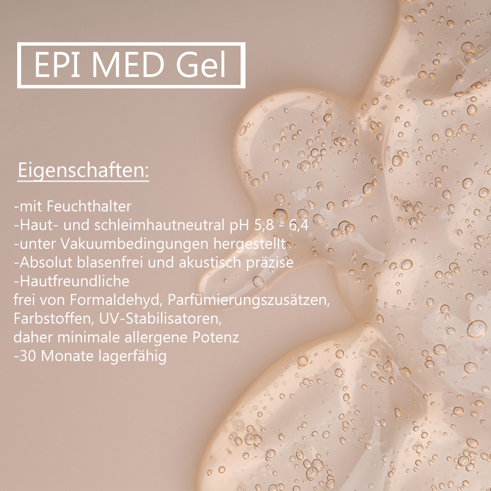 IPL Gel Epimed, IPL Kontaktgel für Laser-Haarentfernung, 60 x 250 ml