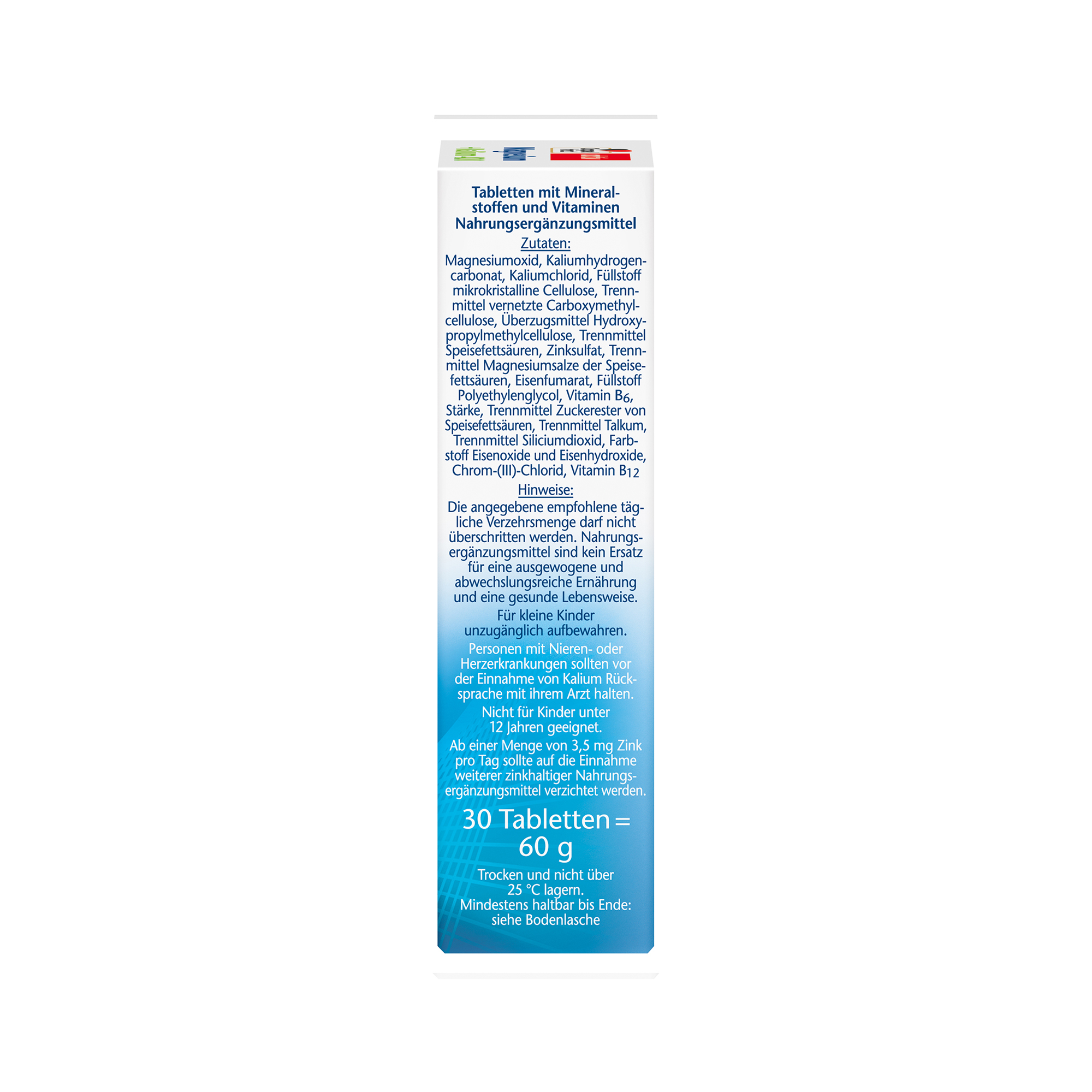 Doppelherz aktiv Magnesium 400 + Kalium, 30 Tabletten