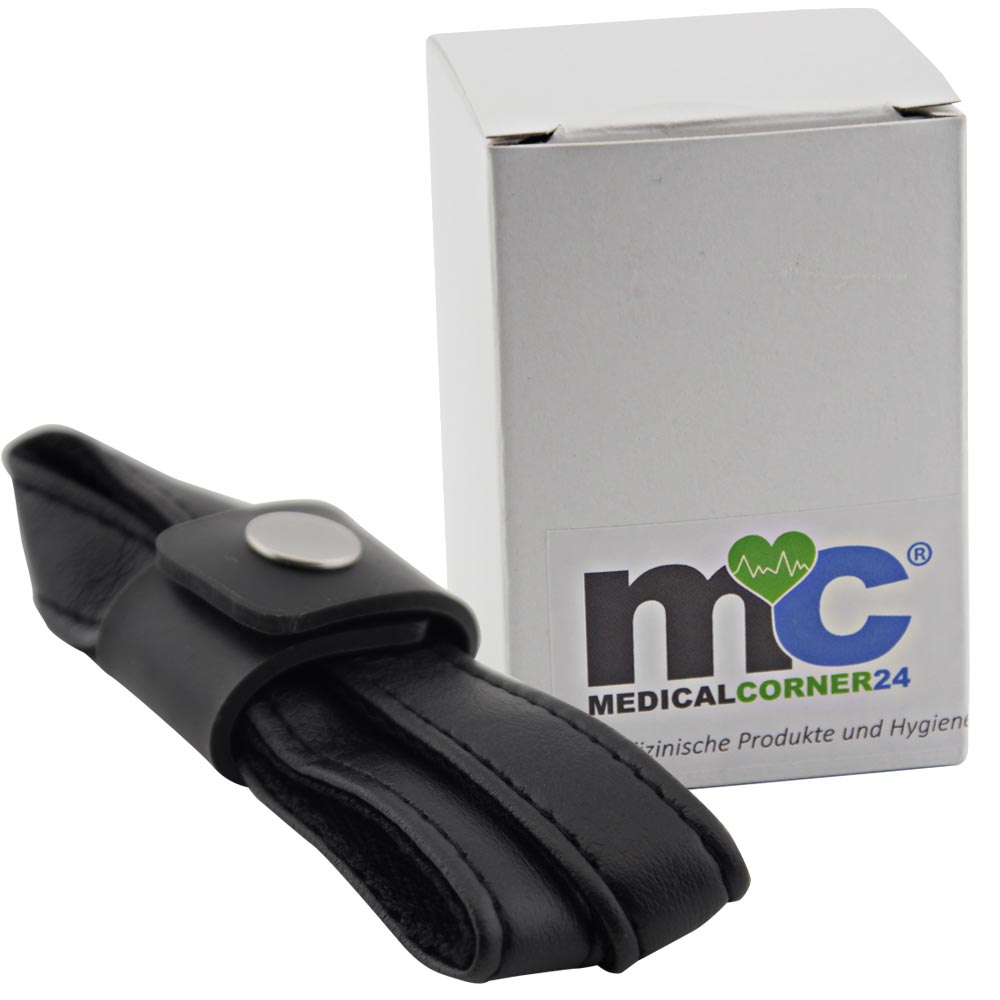 MC24® Stockschlaufe für Gehstöcke, Kunstleder, schwarz, 1 St