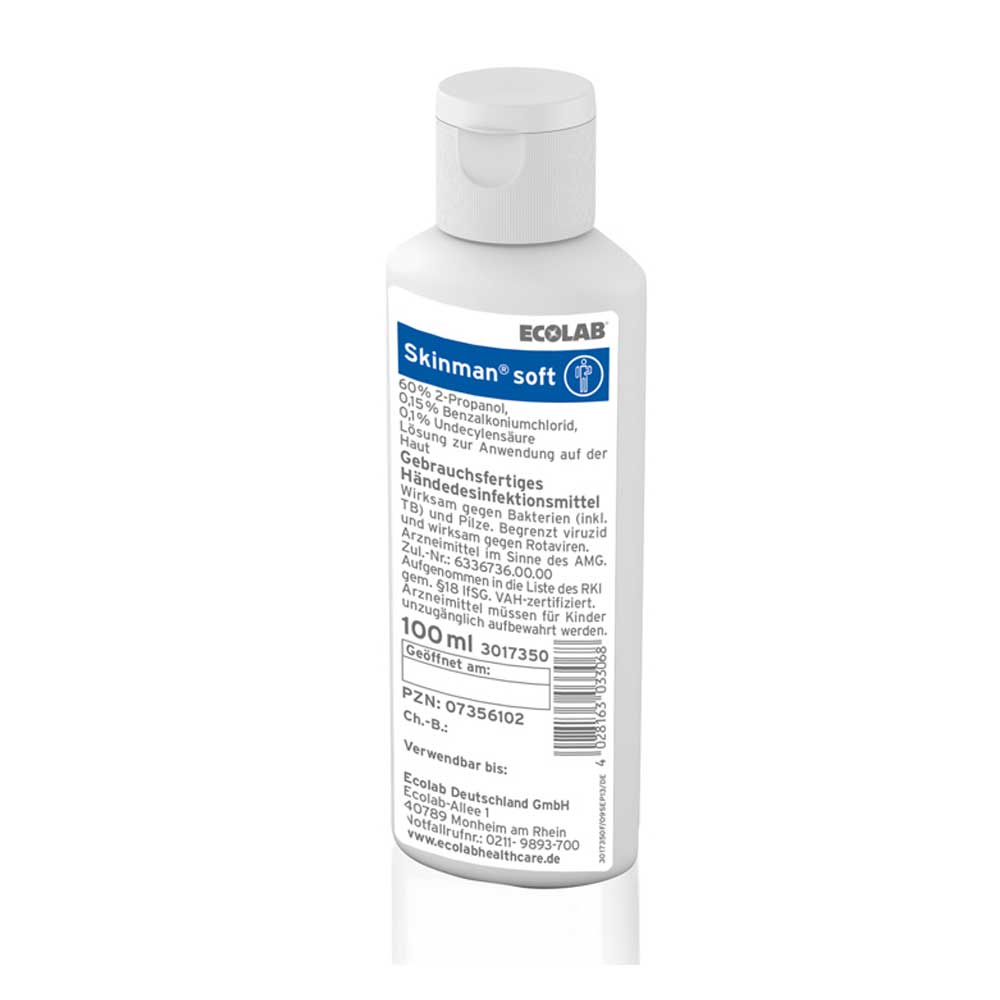 Ecolab Händedesinfektion Skinman Soft, versch. Größen