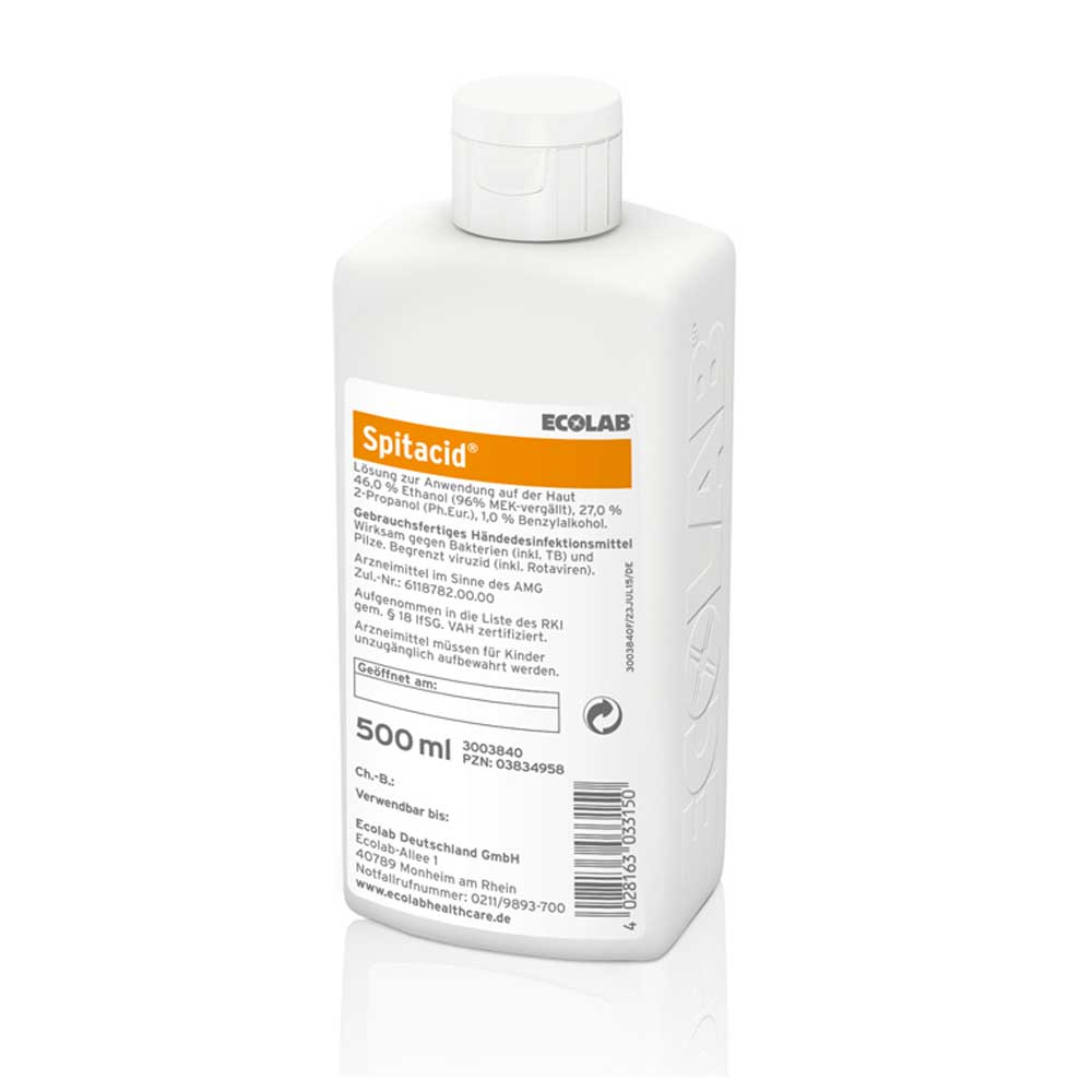 Ecolab Händedesinfektion Spitacid, 500 ml