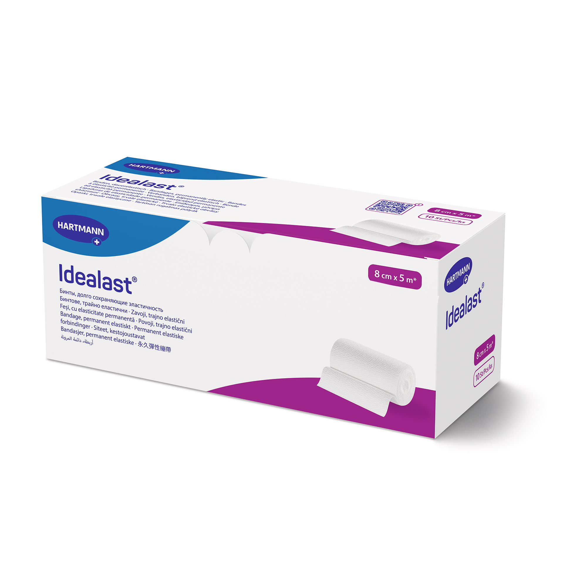 Hartmann Idealast® 8 cm x 5 m, 1 Binde