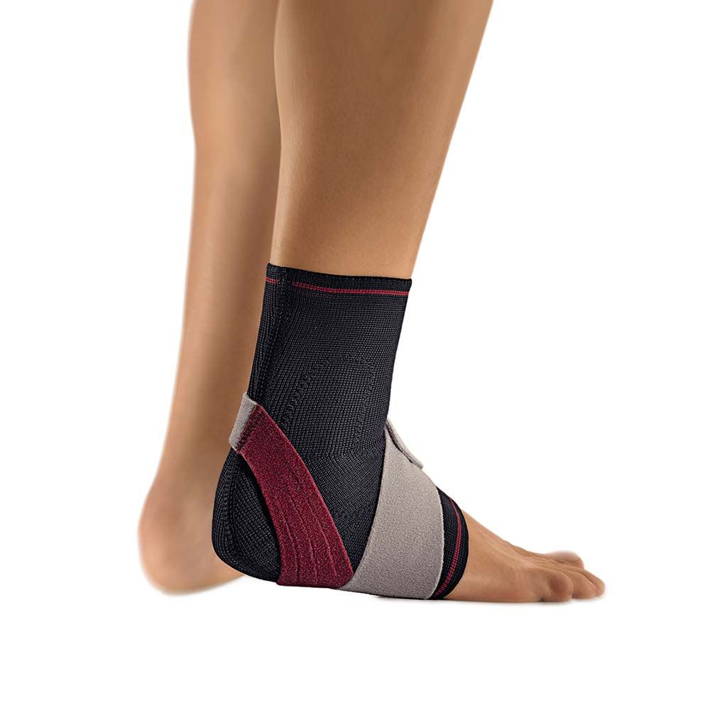 Bort Helix S Spiraldynamik Sprunggelenkbandage, schwarz, rechts, L