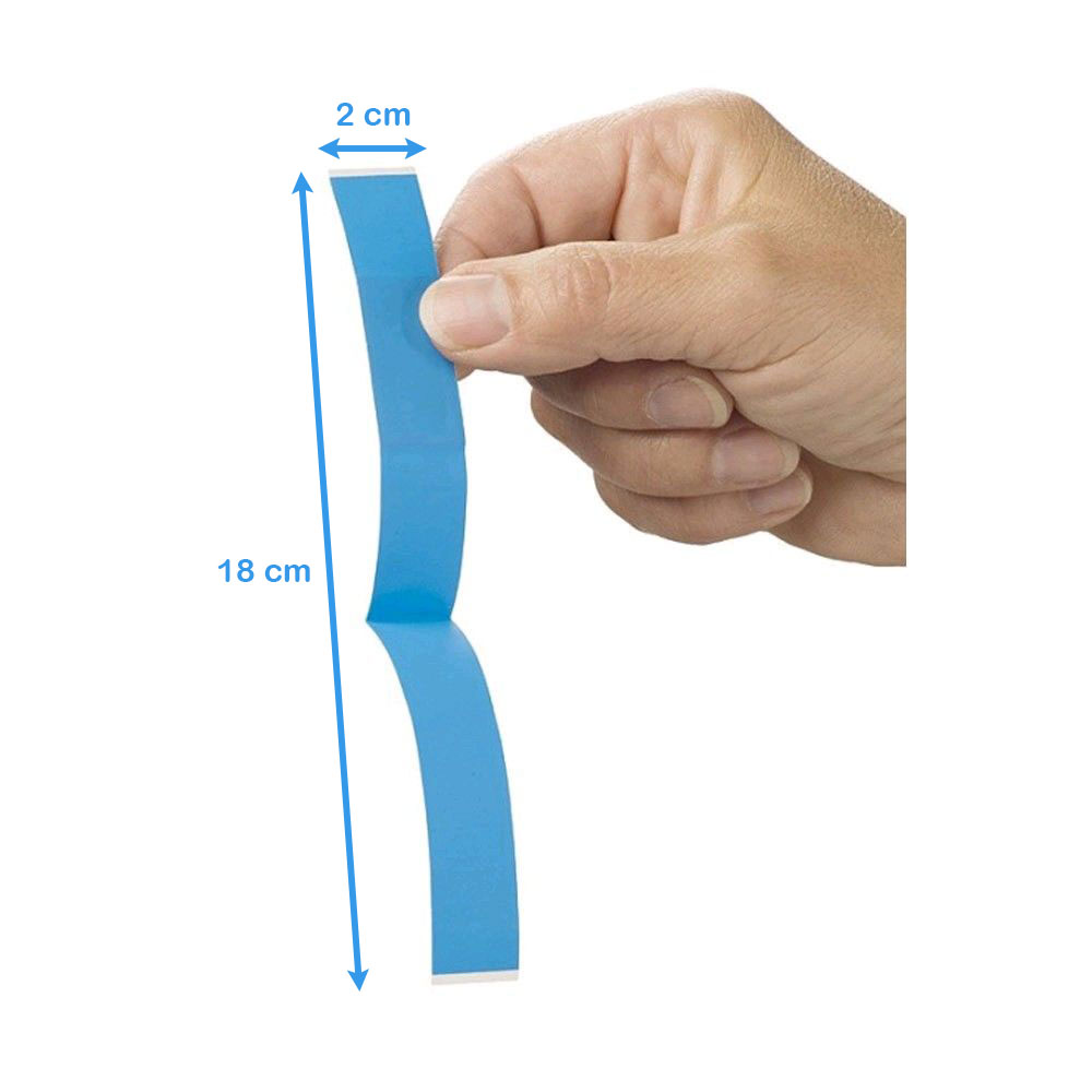MC24 Detektierbare Fingerpflaster, wasserfest, 20x180 mm, blau, 30 St.