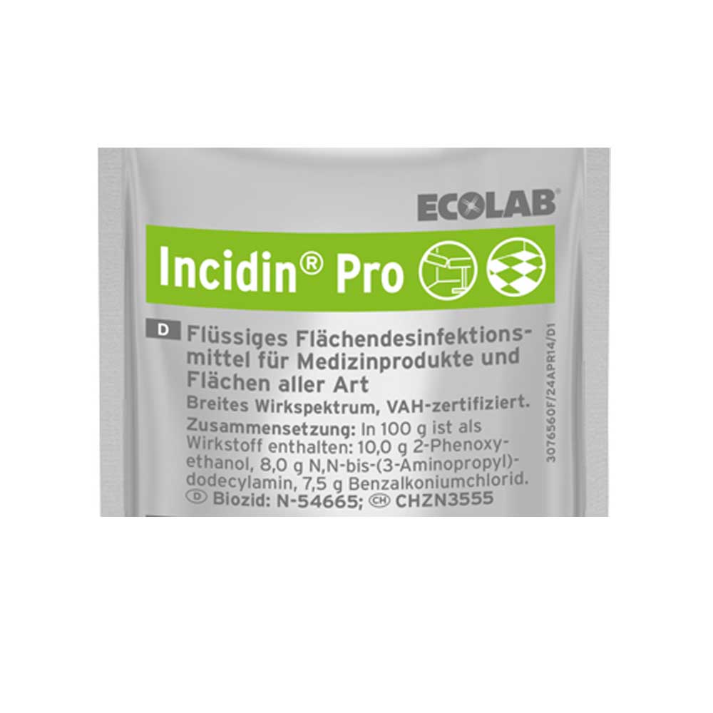 Ecolab Flächendesinfektion Incidin Pro, 400x 20 ml