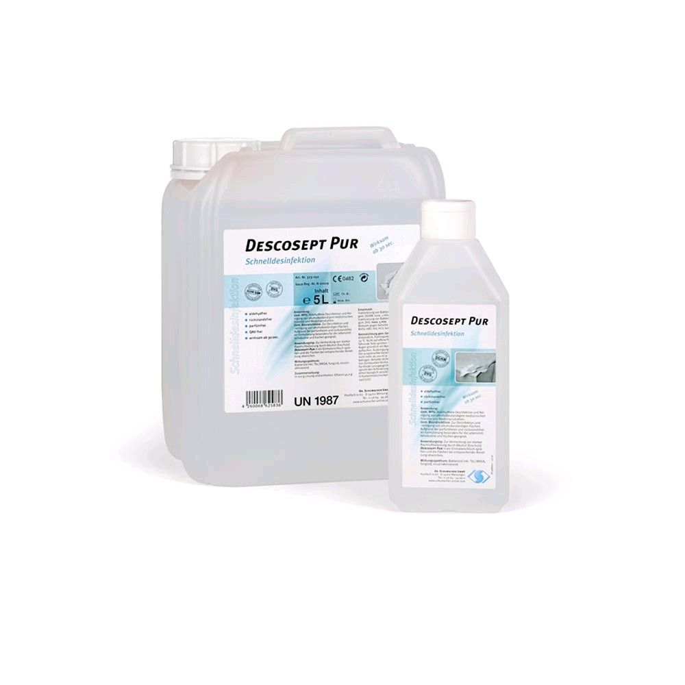 Dr Schumacher Descosept Pur, Flächendesinfektion, 1 L Descoflexflasche